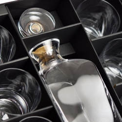 Ekskluzywny zestaw do whisky 6+1 KROSNO Handmade LEGEND