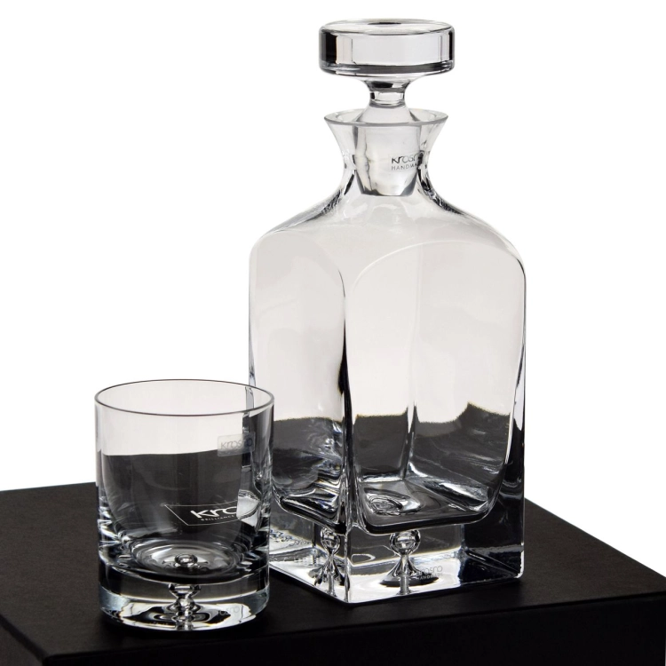 Ekskluzywny zestaw do whisky 6+1 KROSNO Handmade LEGEND