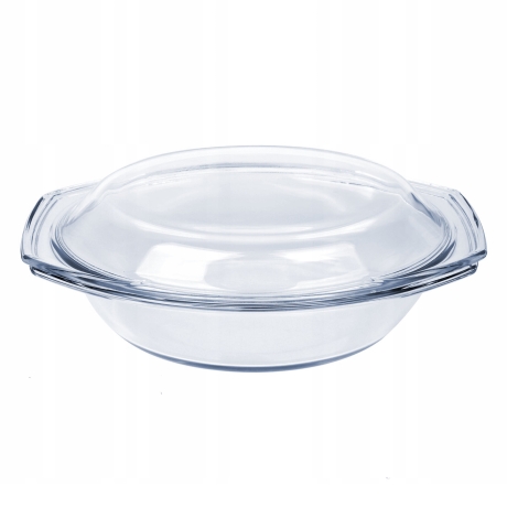 Przejdź do produktu Szklane okrągłe naczynie żaroodporne do zapiekania Termisil 2,9L