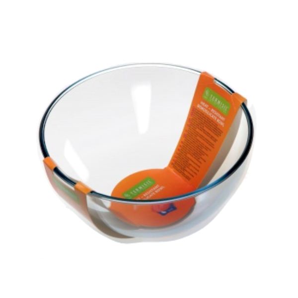Szklana salaterka na sałatki Termisil 26cm