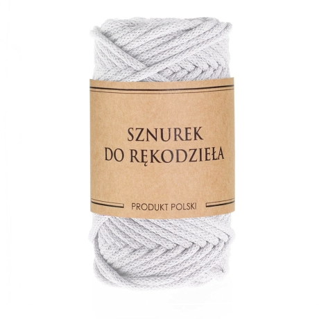 Przejdź do produktu Sznurek do rękodzieła makramy z rdzeniem Biały 3mm 50m 