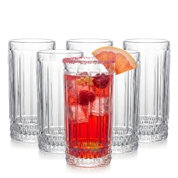 Wysokie szklanki do soku wody drinków Altom Design LUCA 360ml 6szt