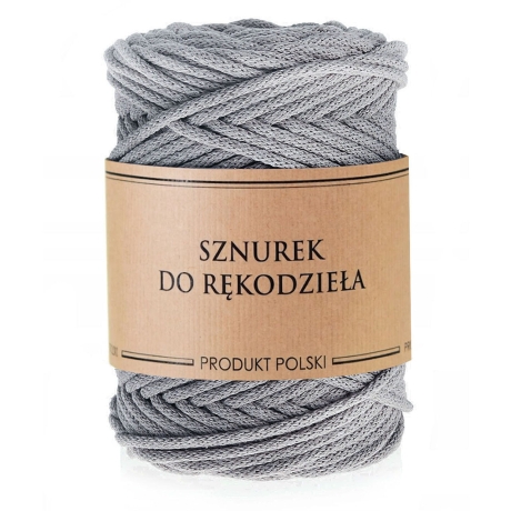 Przejdź do produktu Sznurek do rękodzieła makramy z rdzeniem Metal 3mm 100m