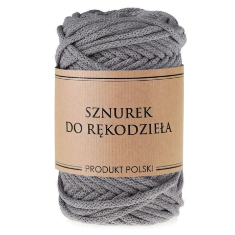 Przejdź do produktu Sznurek do rękodzieła makramy z rdzeniem Metal 5mm 50m