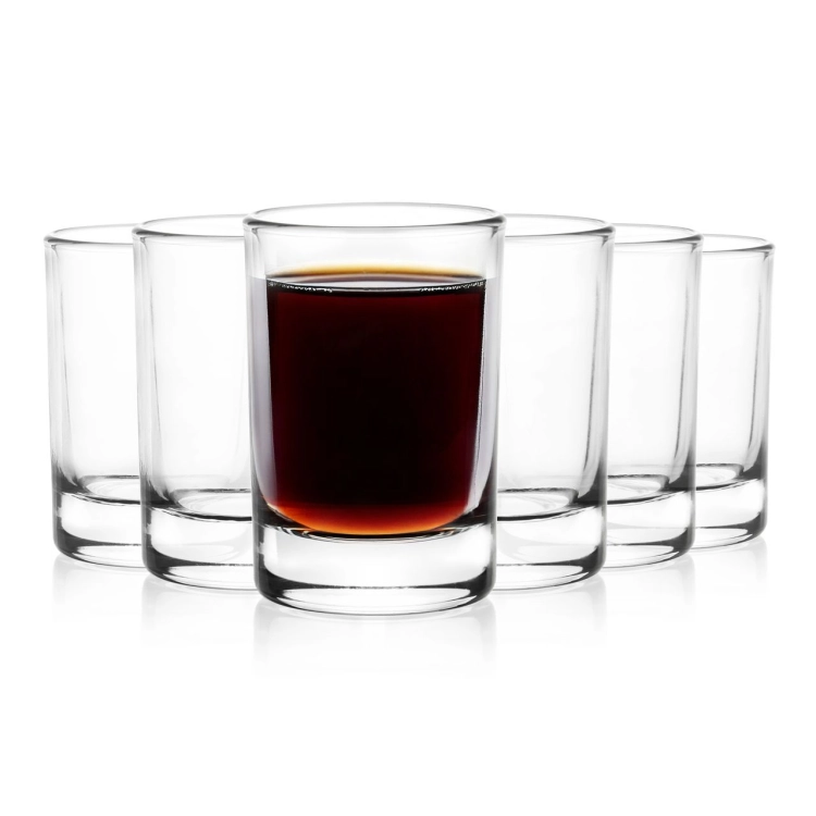 Kieliszki klasyczne SHOT do likieru nalewek wódki 50ml | 6 szt.
