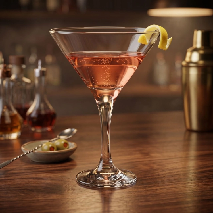 Klasyczne kieliszki do martini drinków 150ml | 6 szt.