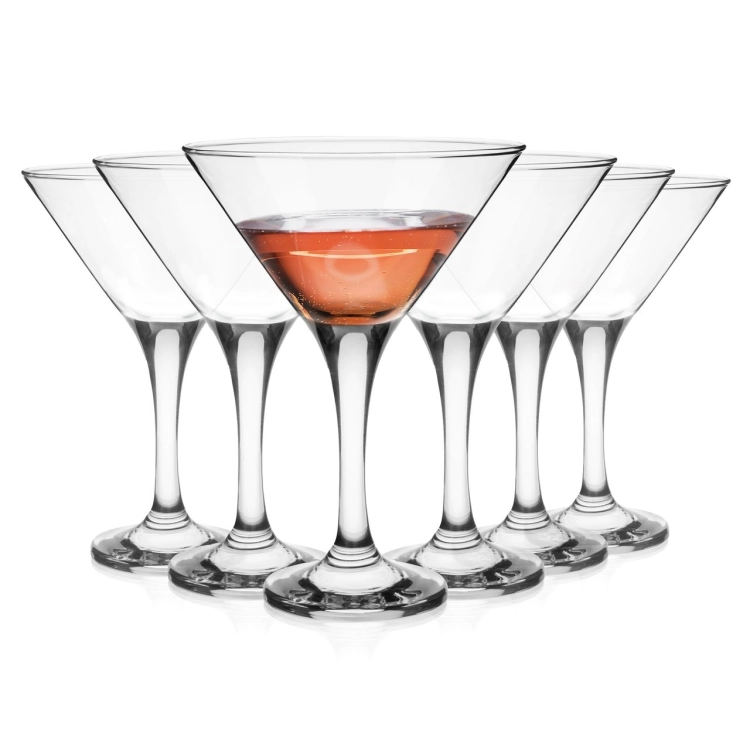 Klasyczne kieliszki do martini drinków 150ml | 6 szt.