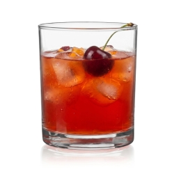 Niskie szklanki soft drink do soku, wody, napojów 230ml | 6 szt.