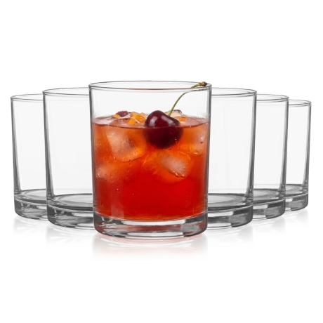 Przejdź do produktu Niskie szklanki soft drink do soku, wody, napojów 230ml | 6 szt.