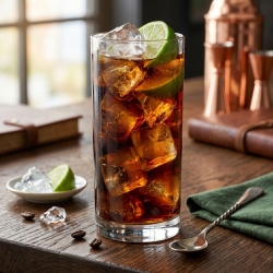 Wysokie szklanki long drink do soku, wody, drinków 280ml | 6 szt.