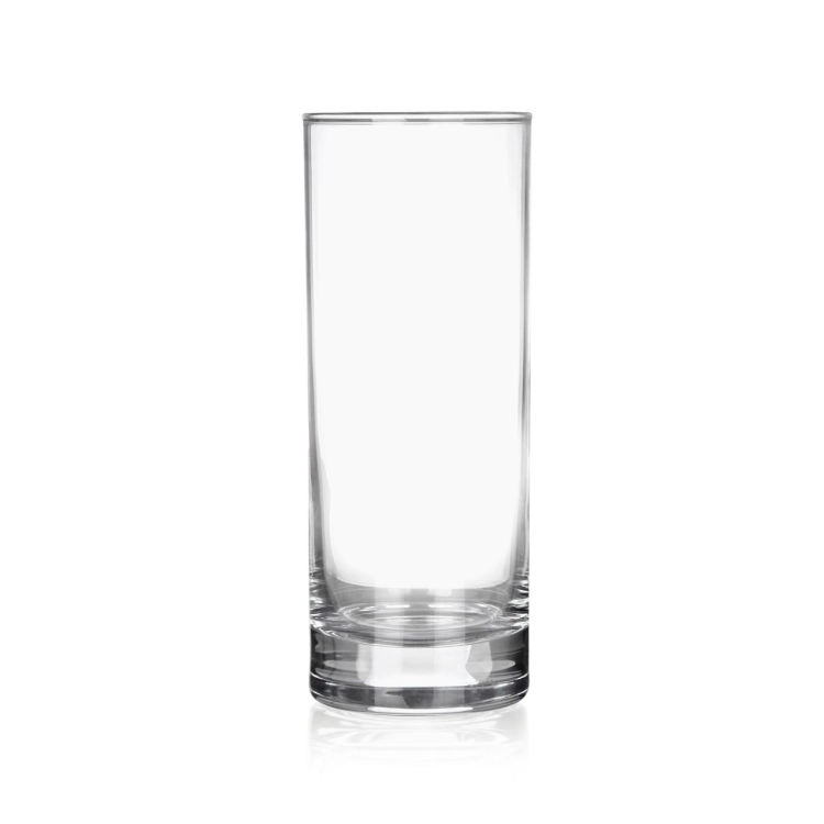 Wysokie szklanki long drink do soku, wody, drinków 340ml | 6 szt.