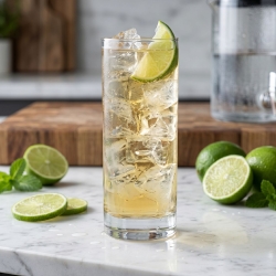 Wysokie szklanki long drink do soku, wody, drinków 340ml | 6 szt.