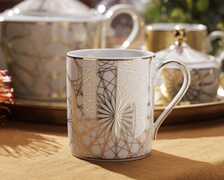 Kubek ĆMIELÓW Jenny Solaris 315ml Biała Porcelana