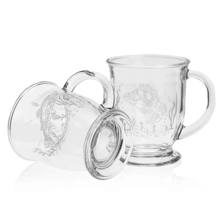 Wędkarskie kubki do kawy, herbaty, wody, soku XXL 400ml | 6szt. (KUBAS)