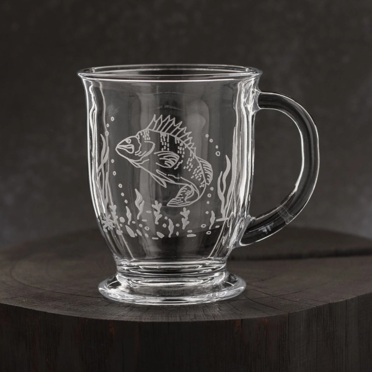 Wędkarskie kubki do kawy, herbaty, wody, soku XXL 400ml | 6szt. (KUBAS)