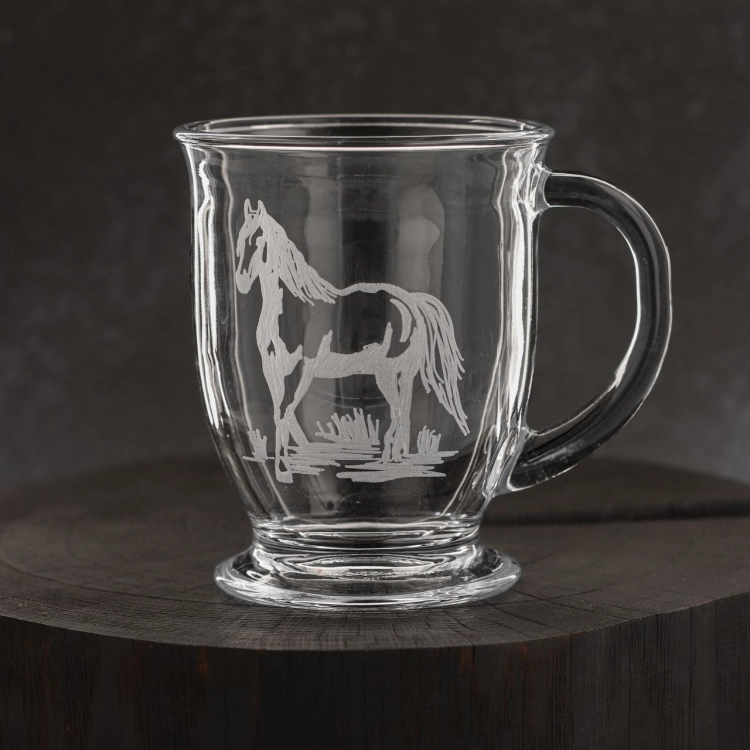 KONIE kubki do kawy, herbaty, wody, soku XXL 400ml | 6szt. (KUBAS)