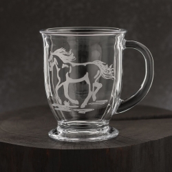 KONIE kubki do kawy, herbaty, wody, soku XXL 400ml | 6szt. (KUBAS)