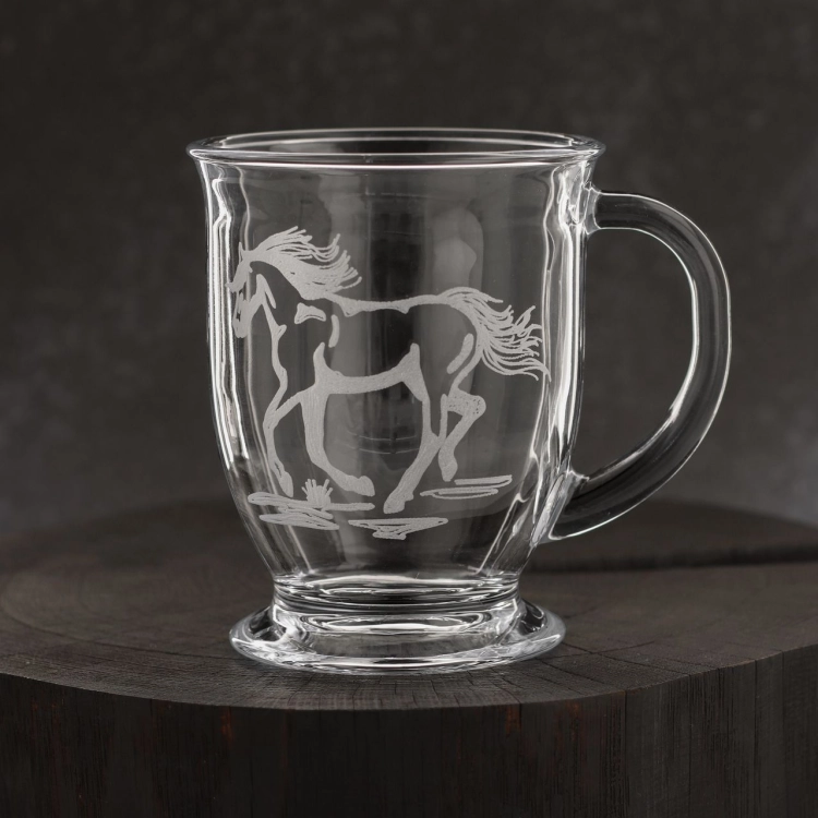 KONIE kubki do kawy, herbaty, wody, soku XXL 400ml | 6szt. (KUBAS)