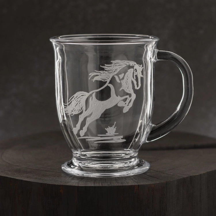 KONIE kubki do kawy, herbaty, wody, soku XXL 400ml | 6szt. (KUBAS)