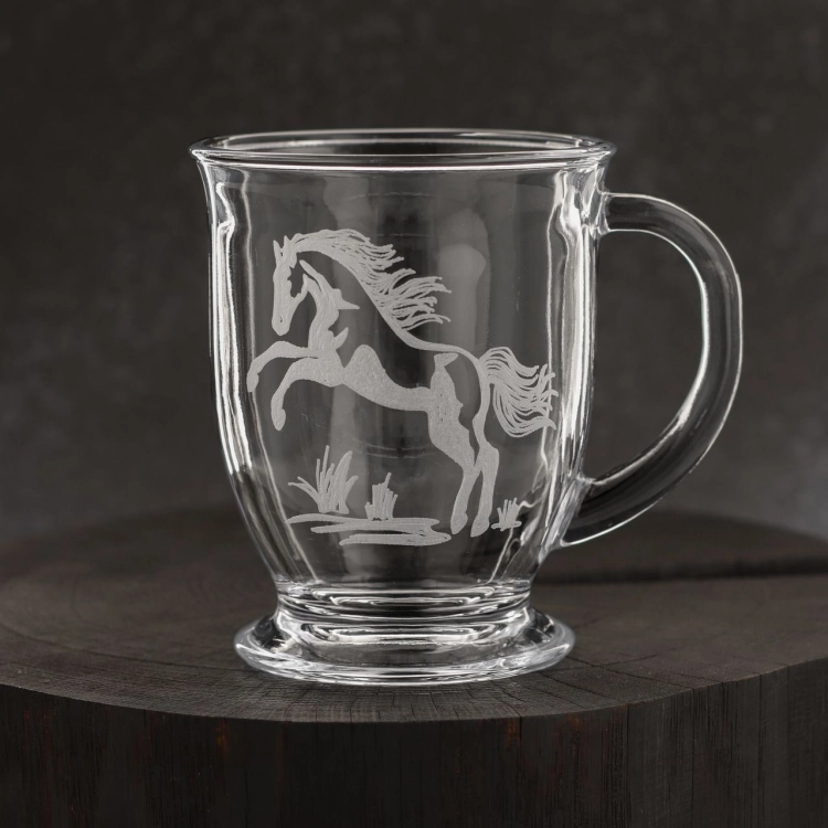 KONIE kubki do kawy, herbaty, wody, soku XXL 400ml | 6szt. (KUBAS)