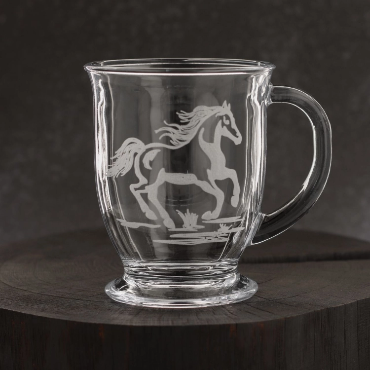 KONIE kubki do kawy, herbaty, wody, soku XXL 400ml | 6szt. (KUBAS)