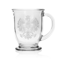 ORZEŁ kubki do kawy, herbaty, wody, soku XXL 400ml | 6szt. (KUBAS)