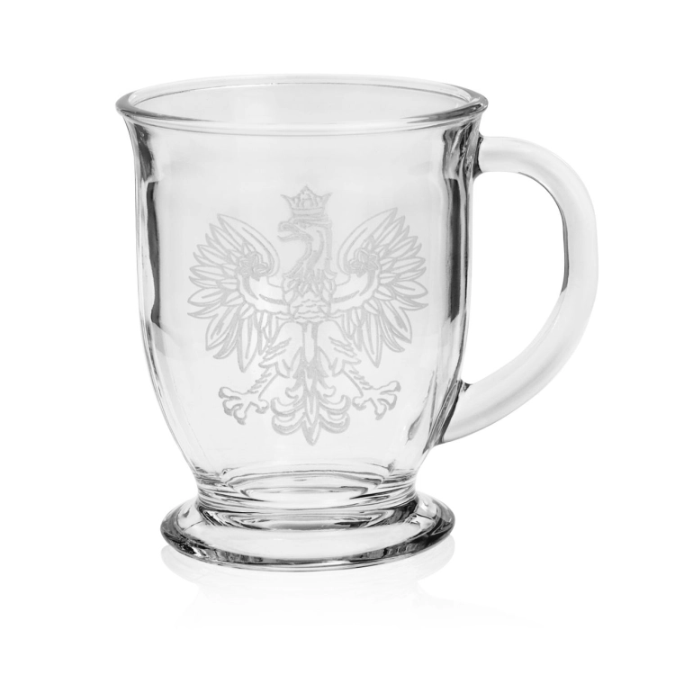 ORZEŁ kubki do kawy, herbaty, wody, soku XXL 400ml | 6szt. (KUBAS)