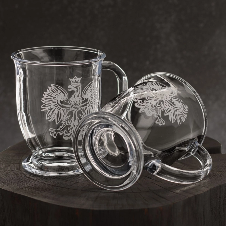 ORZEŁ kubki do kawy, herbaty, wody, soku XXL 400ml | 6szt. (KUBAS)