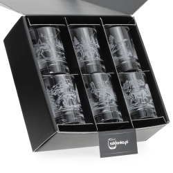 Szklanki do whisky Myśliwskie (NOVA) 350 ml | 6 szt. w pudełku Szklanka.pl