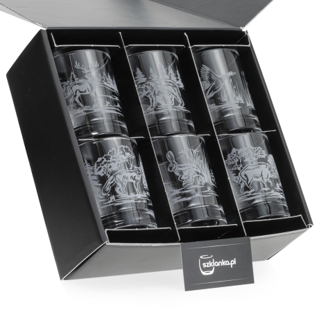 Przejdź do produktu Szklanki do whisky Myśliwskie (NOVA) 350 ml | 6 szt. w pudełku Szklanka.pl