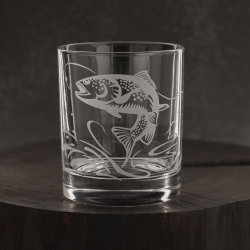 Szklanki do whisky Wędkarskie (NOVA) 350 ml | 6 szt. w pudełku Szklanka.pl