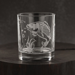 Szklanki do whisky Wędkarskie (NOVA) 350 ml | 6 szt. w pudełku Szklanka.pl