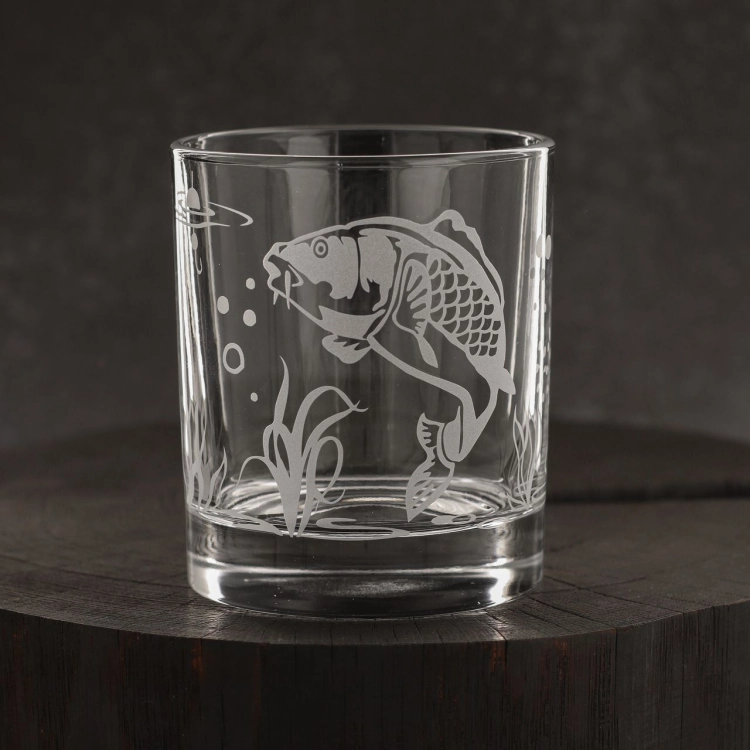 Szklanki do whisky Wędkarskie (NOVA) 350 ml | 6 szt. w pudełku Szklanka.pl