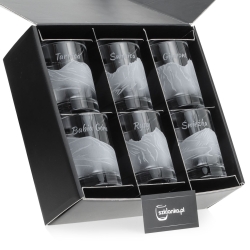 Szklanki do whisky Polskie Góry (NOVA) 350 ml | 6 szt. w pudełku Szklanka.pl