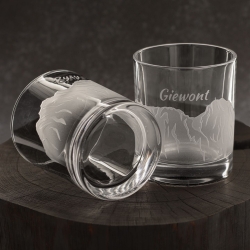 Szklanki do whisky Polskie Góry (NOVA) 350 ml | 6 szt. w pudełku Szklanka.pl