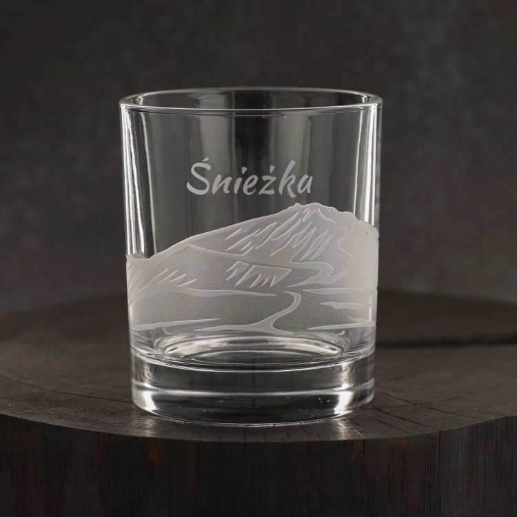 Szklanki do whisky Polskie Góry (NOVA) 350 ml | 6 szt. w pudełku Szklanka.pl