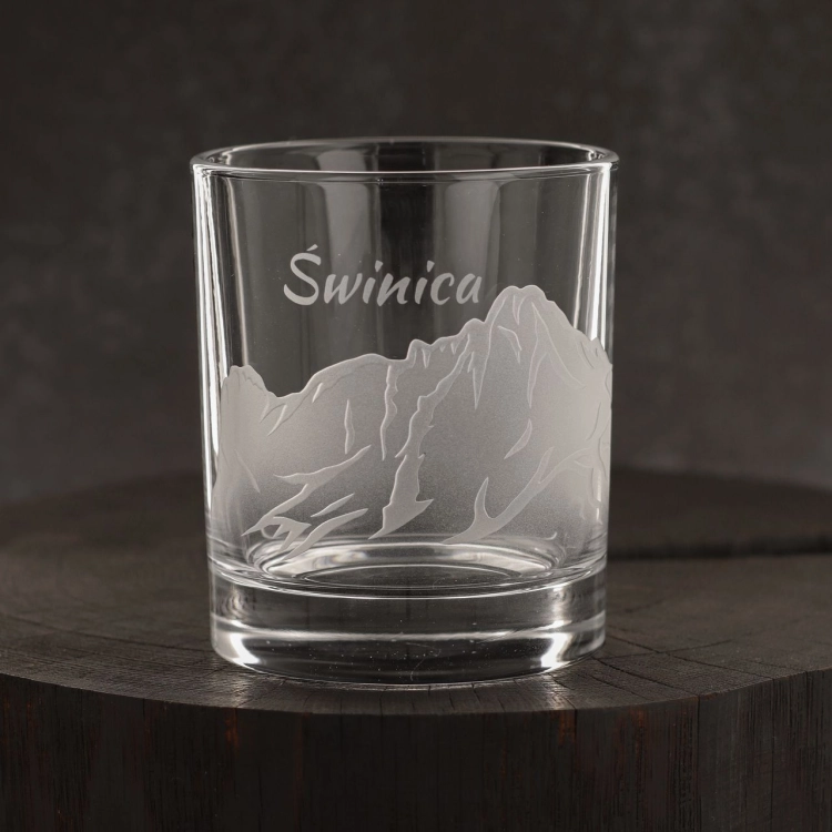 Szklanki do whisky Polskie Góry (NOVA) 350 ml | 6 szt. w pudełku Szklanka.pl