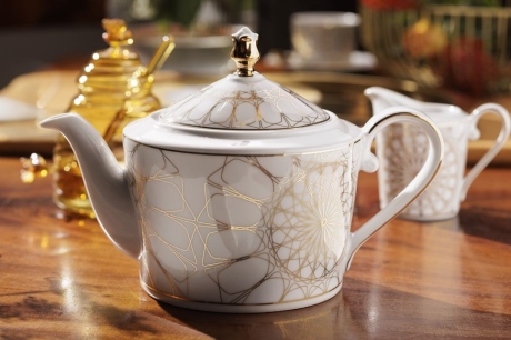 Przejdź do produktu Czajnik ĆMIELÓW 1100ml Jenny Solaris Biała Porcelana