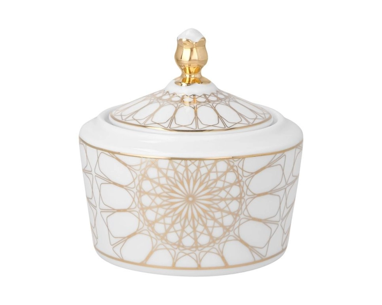 Cukiernica ĆMIELÓW 250ml Jenny Solaris Biała Porcelana