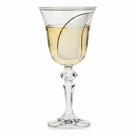 Przejdź do produktu Komplet kieliszków do wina 170 ml SATYNOWA ŁEZKA