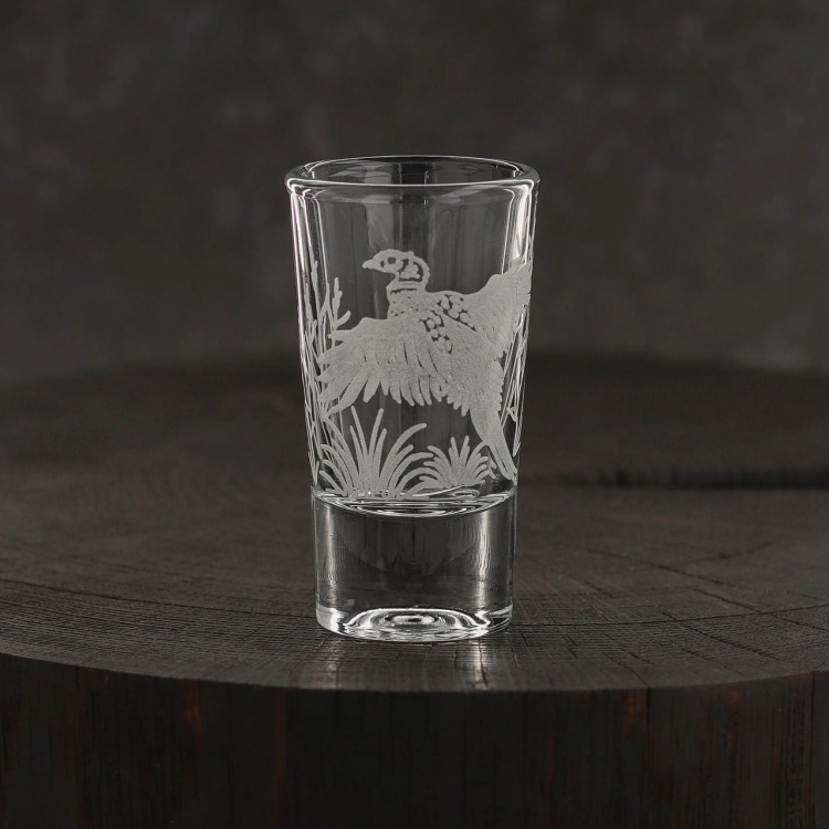 Kieliszki do wódki SHOT Myśliwskie (TG70114) 28 ml | 6 szt. w pudełku Szklanka.pl