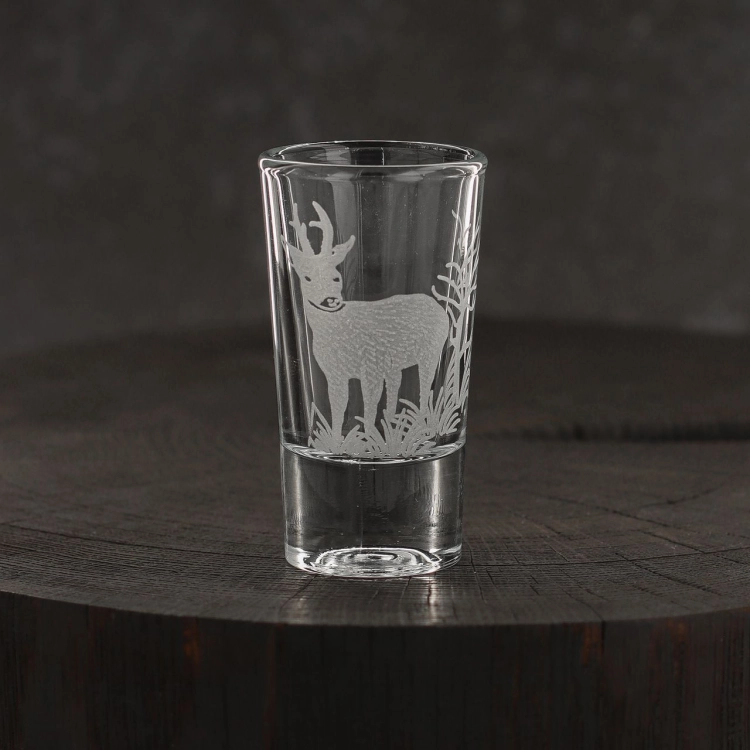 Kieliszki do wódki SHOT Myśliwskie (TG70114) 28 ml | 6 szt. w pudełku Szklanka.pl