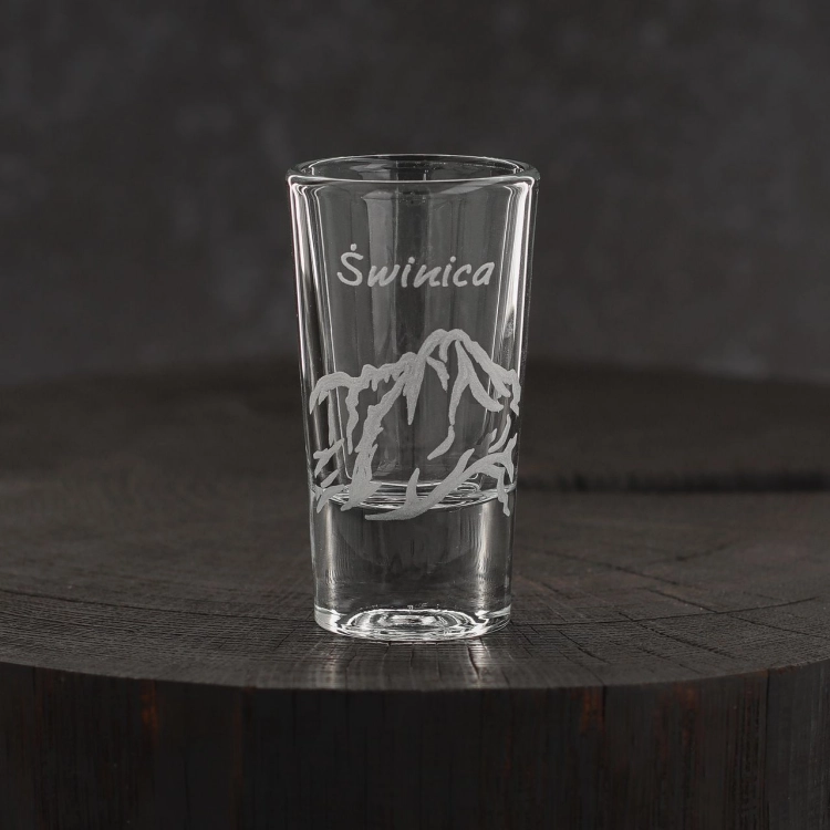 Kieliszki do wódki SHOT Polskie Góry (TG70114) 28 ml | 6 szt. w pudełku Szklanka.pl