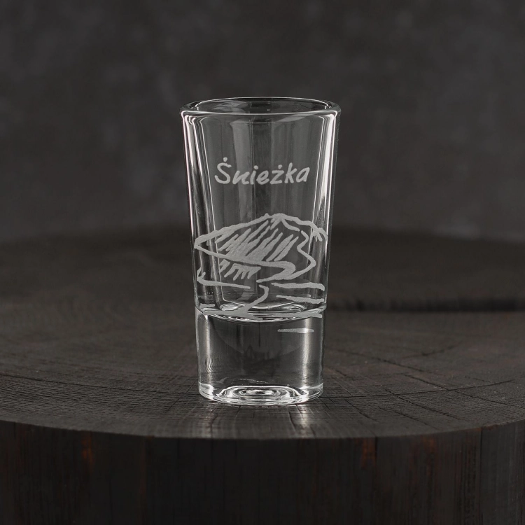 Kieliszki do wódki SHOT Polskie Góry (TG70114) 28 ml | 6 szt. w pudełku Szklanka.pl