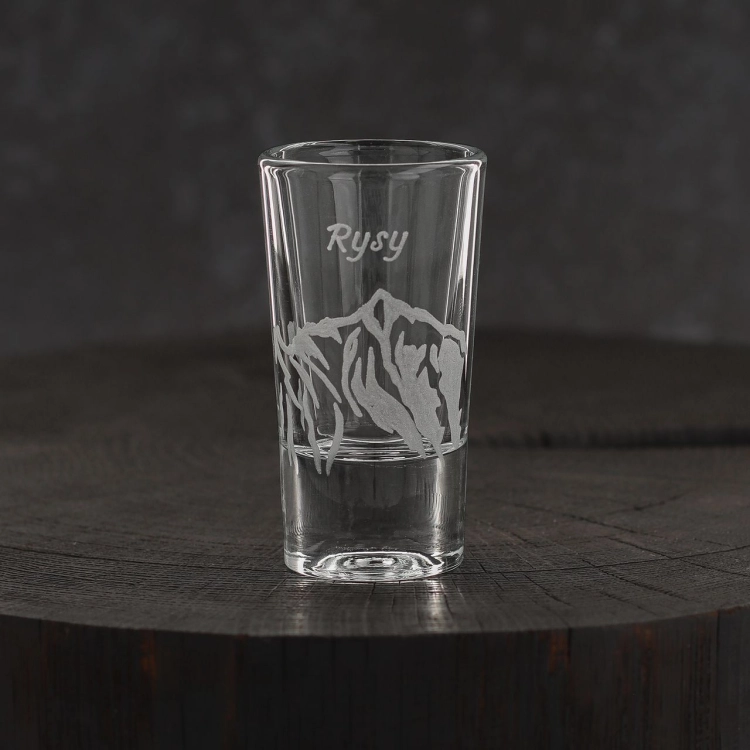 Kieliszki do wódki SHOT Polskie Góry (TG70114) 28 ml | 6 szt. w pudełku Szklanka.pl