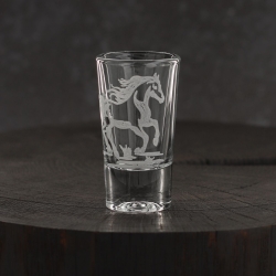 Kieliszki do wódki SHOT Konie (TG70114) 28 ml | 6 szt. w pudełku Szklanka.pl