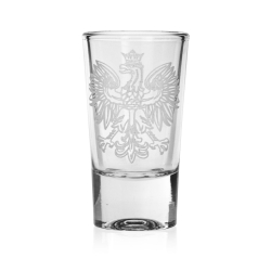Kieliszki do wódki SHOT Polska ORZEŁ (TG70114) 28 ml | 6 szt. w pudełku Szklanka.pl