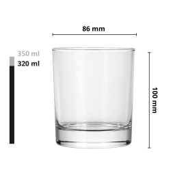 Zestaw do whisky 2+1 NOVA karafka + 2 szklanki