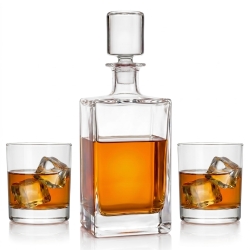 Zestaw do whisky 2+1 NOVA karafka + 2 szklanki
