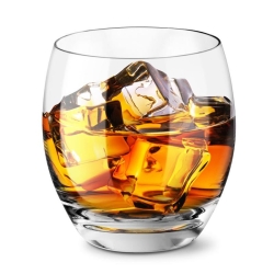 PAKIET 6 sztuk: szklanki reklamowe / firmowe z TWOIM logo firmy / grawerowane - Bohemia RODOS 380ml